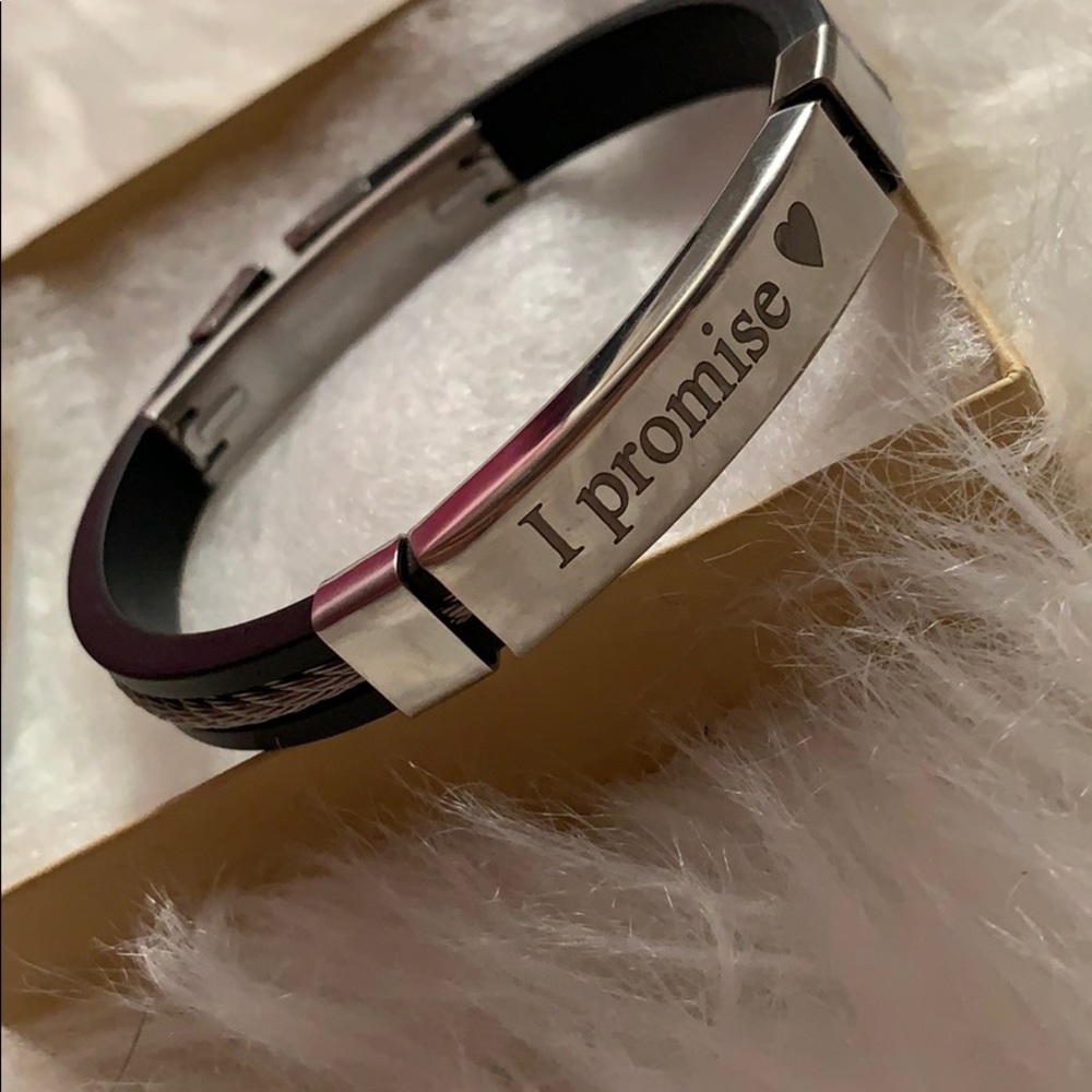 “I promise” bracelet